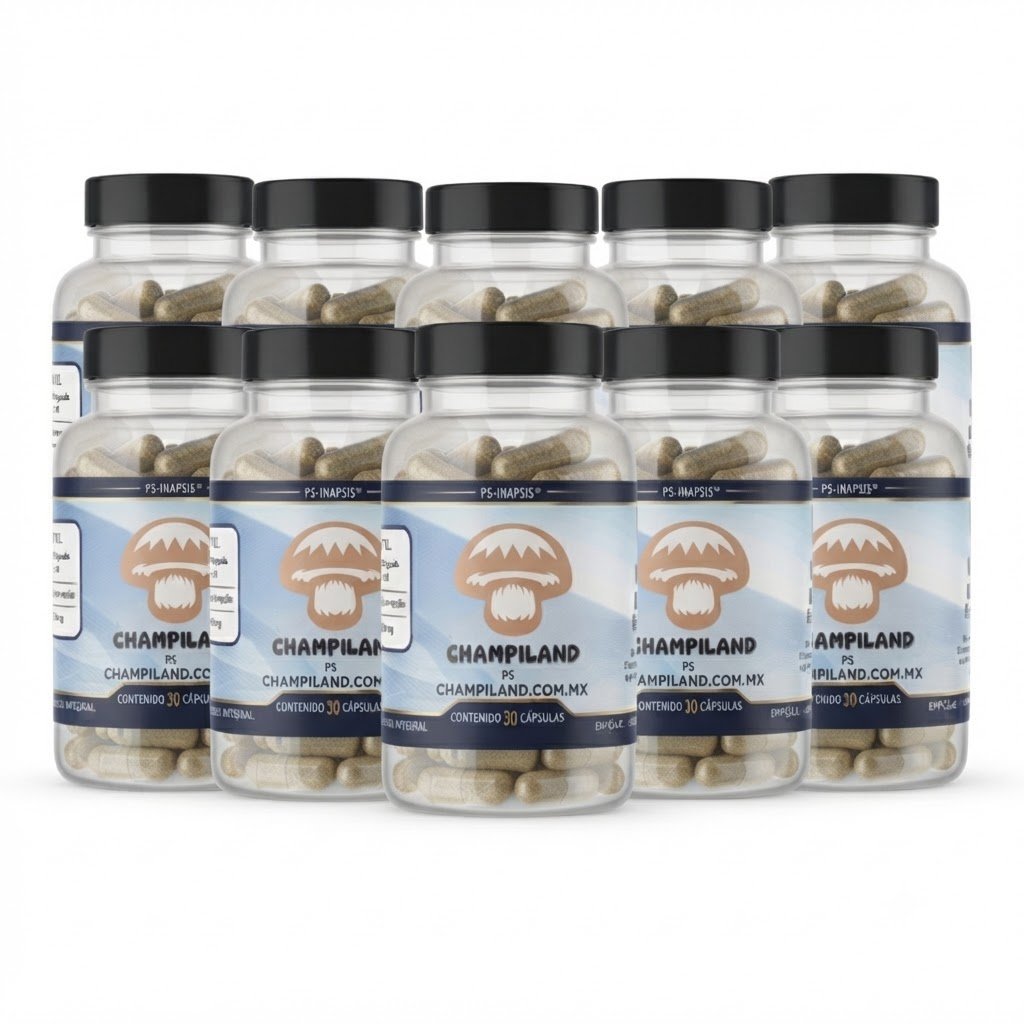 10 frascos  PS  30 capsulas/cu