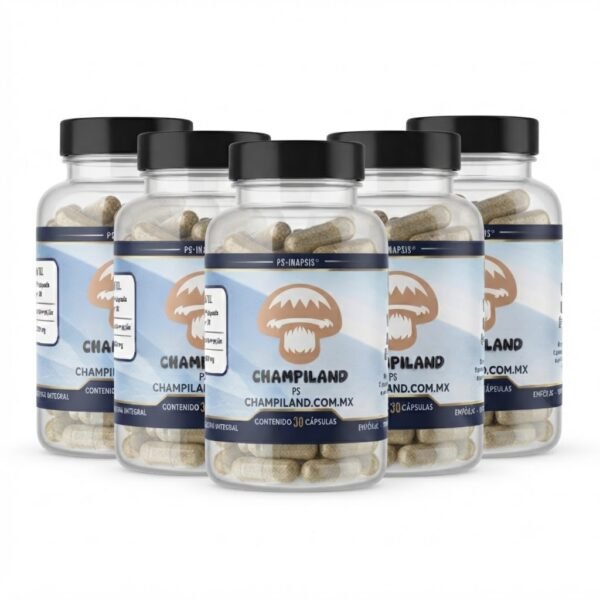 5 frascos 5 frascos PS 30 capsulas/cu
